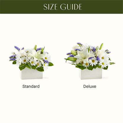 Beyond Blue Box Bouquet –  Halstead Floral At The Plaza, Halstead KS