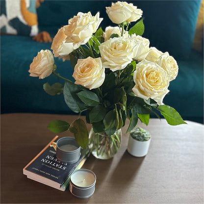 Long Stem Yellow Rose Bouquet –  Halstead Floral At The Plaza, Halstead KS