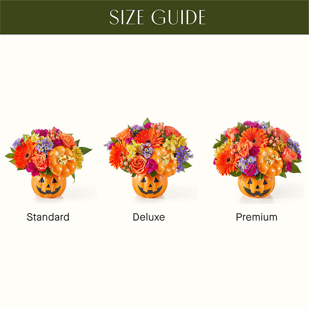 Tricks & Treats Pumpkin –  Halstead Floral At The Plaza, Halstead KS