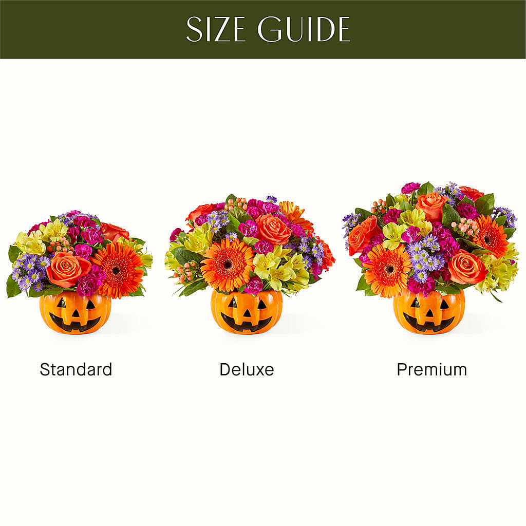 Tricks & Treats Pumpkin –  Halstead Floral At The Plaza, Halstead KS