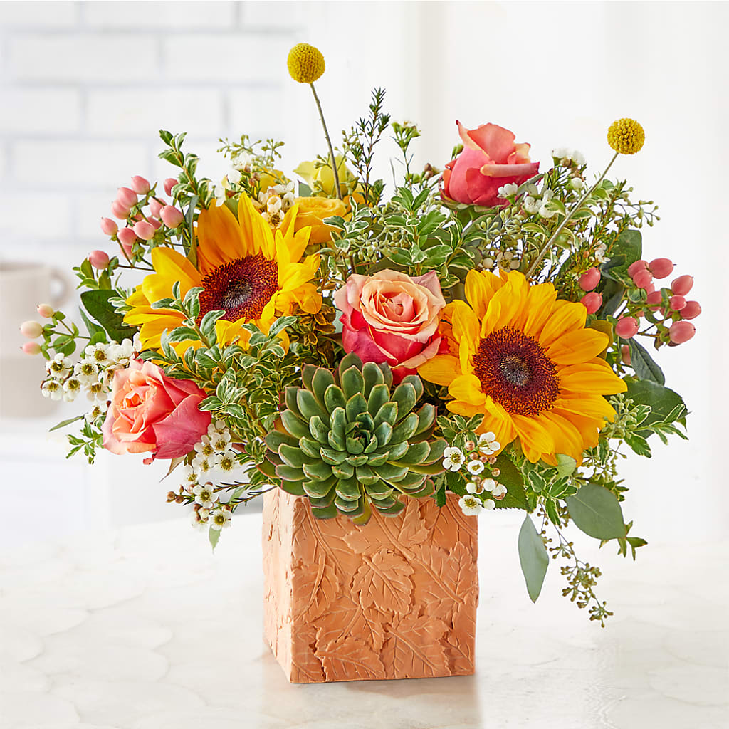 Sunflower Season Bouquet –  Halstead Floral At The Plaza, Halstead KS