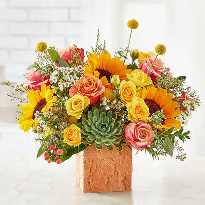 Sunflower Season Bouquet –  Halstead Floral At The Plaza, Halstead KS