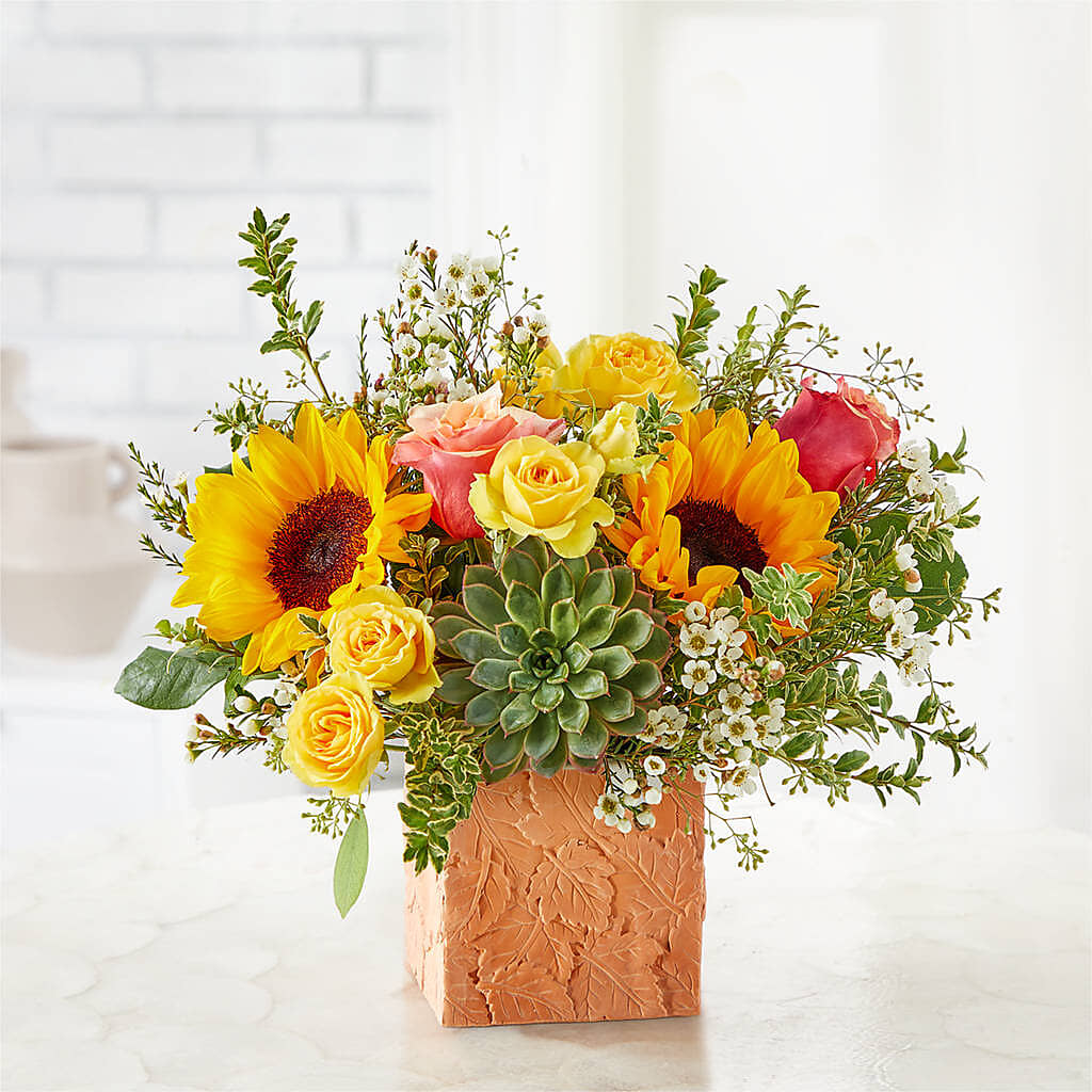 Sunflower Season Bouquet –  Halstead Floral At The Plaza, Halstead KS