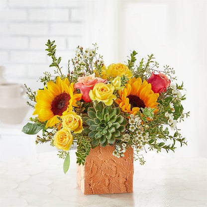 Sunflower Season Bouquet –  Halstead Floral At The Plaza, Halstead KS