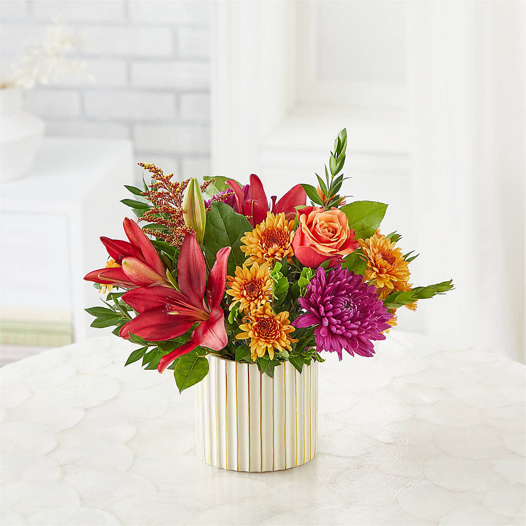 Burgundy Landscape Bouquet –  Halstead Floral At The Plaza, Halstead KS
