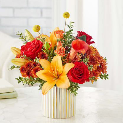 Scarlet Skies Bouquet –  Halstead Floral At The Plaza, Halstead KS