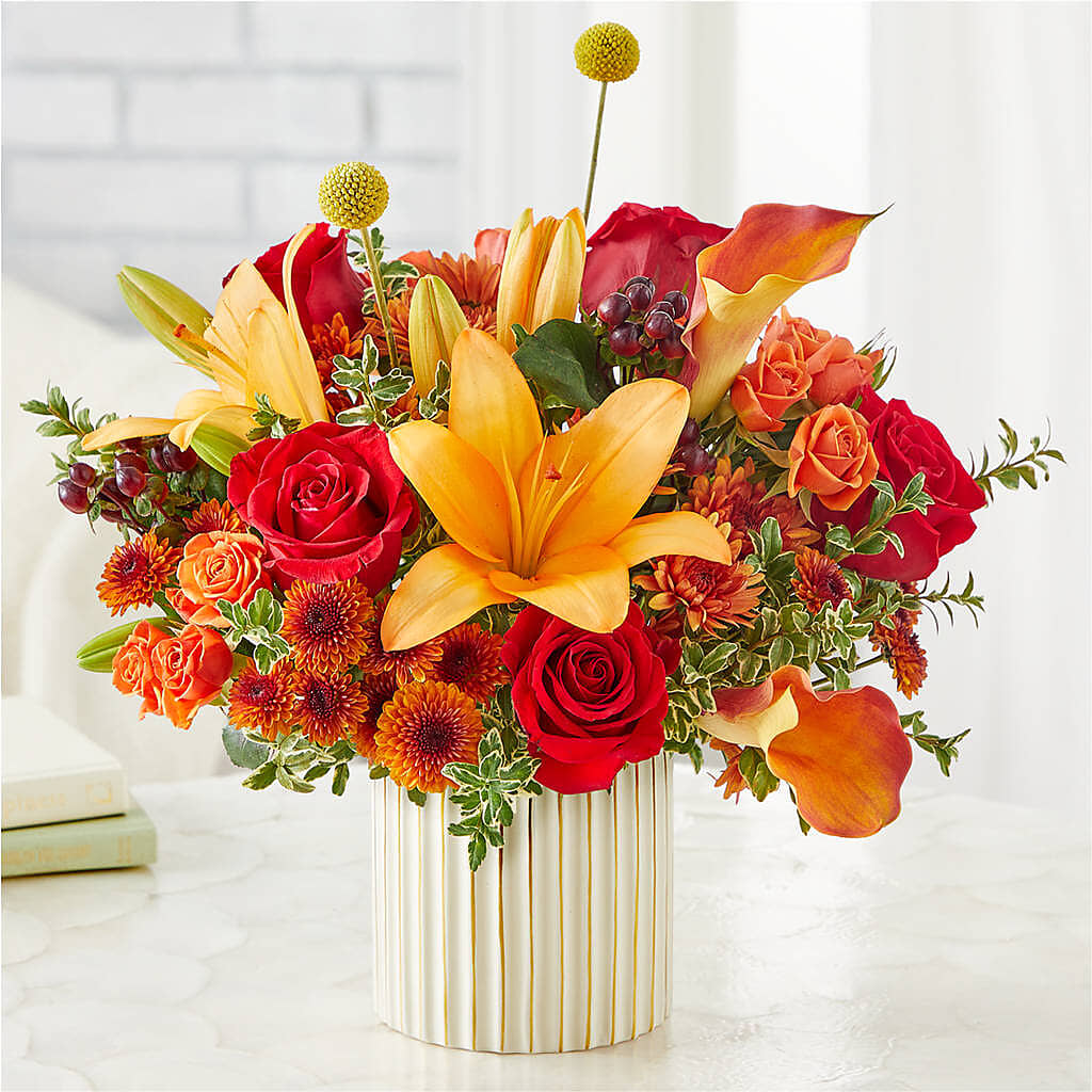 Scarlet Skies Bouquet –  Halstead Floral At The Plaza, Halstead KS