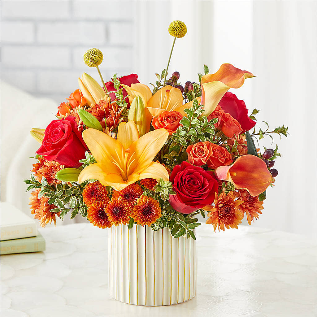 Scarlet Skies Bouquet –  Halstead Floral At The Plaza, Halstead KS