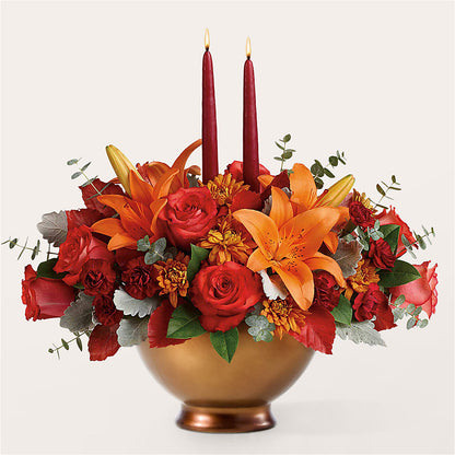 Fruits of Fall Centerpiece –  Halstead Floral At The Plaza, Halstead KS
