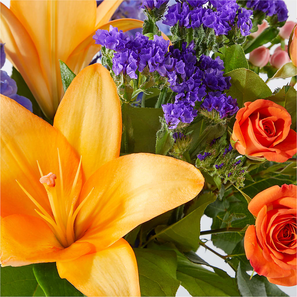 Radiant Citrus Bouquet –  Halstead Floral At The Plaza, Halstead KS