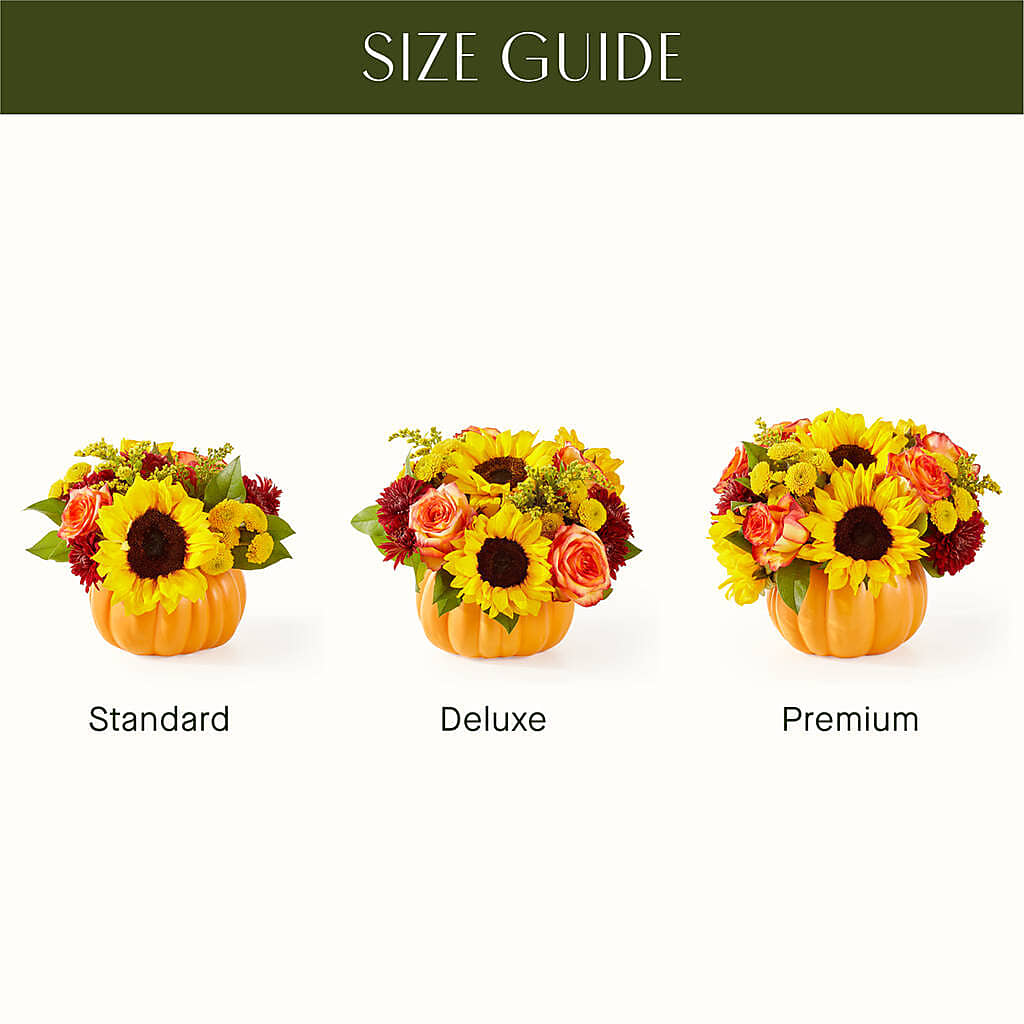 Golden Gourd Pumpkin Bouquet –  Halstead Floral At The Plaza, Halstead KS