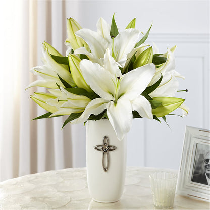 Faithful Blessings Bouquet –  Halstead Floral At The Plaza, Halstead KS