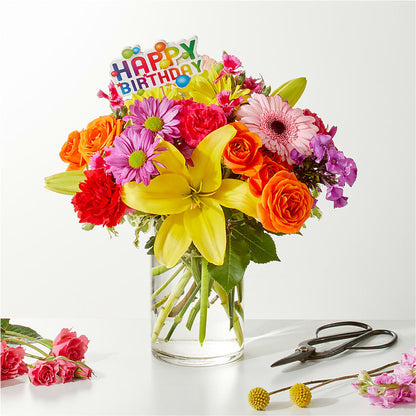 Cue the Confetti - A Florist Original –  Halstead Floral At The Plaza, Halstead KS