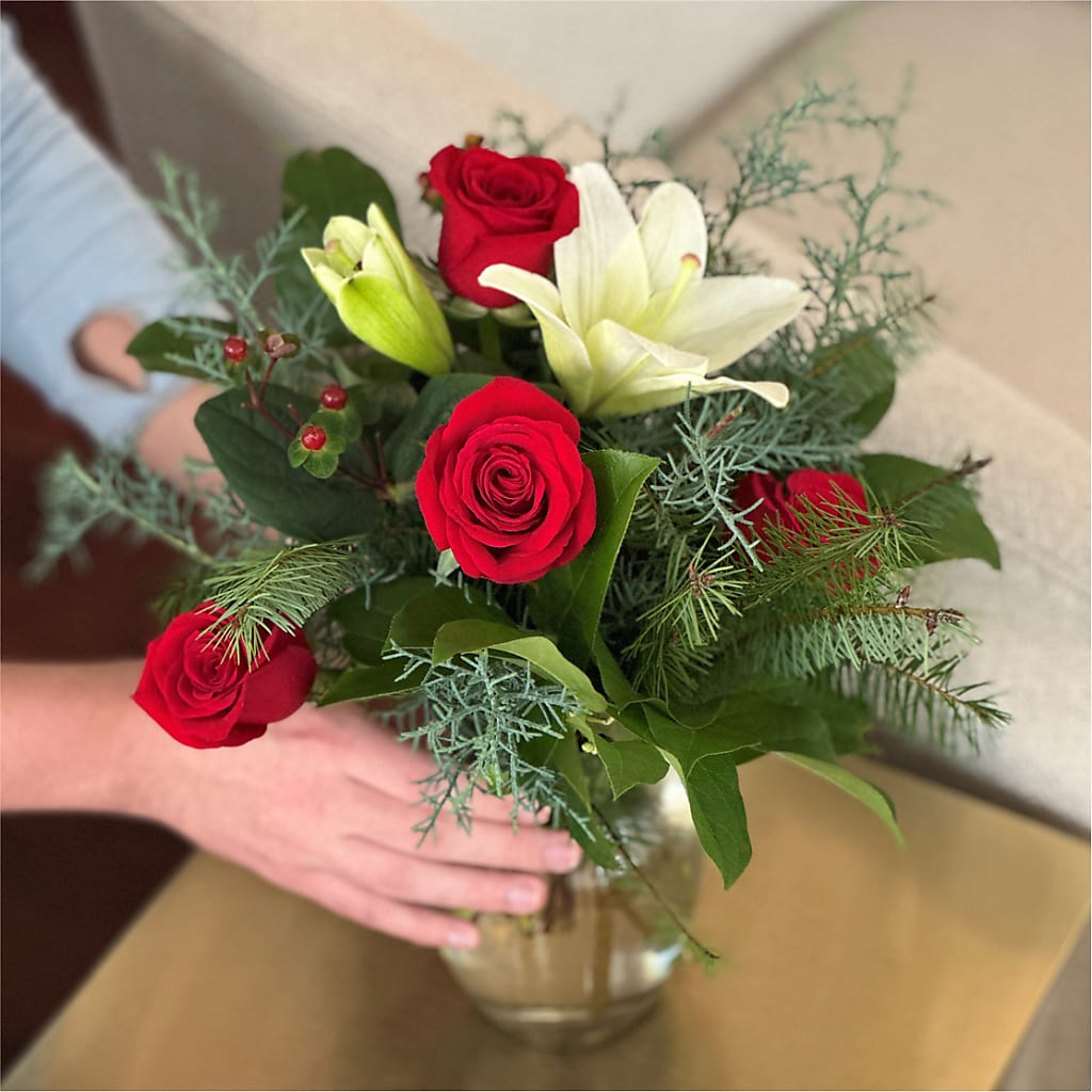Glittering Lights Bouquet –  Halstead Floral At The Plaza, Halstead KS