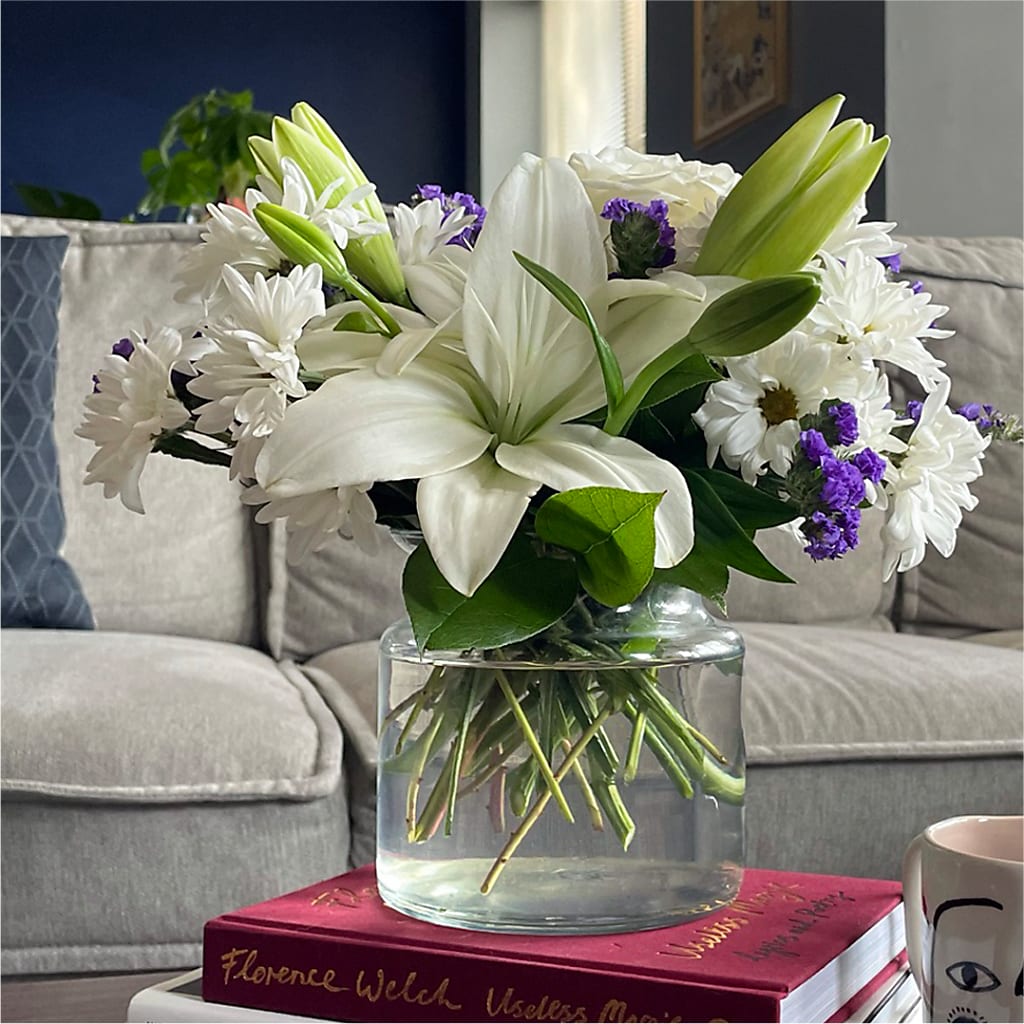 Beyond Blue Bouquet –  Halstead Floral At The Plaza, Halstead KS