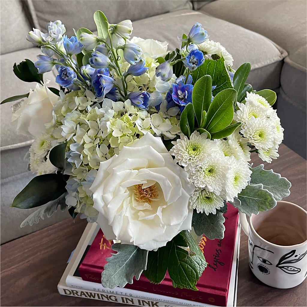 Clear Skies Bouquet –  Halstead Floral At The Plaza, Halstead KS