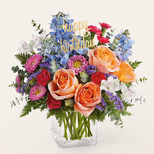 Birthday Bash Bouquet –  Halstead Floral At The Plaza, Halstead KS