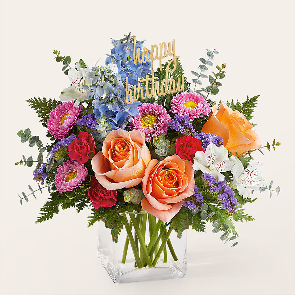 Birthday Bash Bouquet –  Halstead Floral At The Plaza, Halstead KS