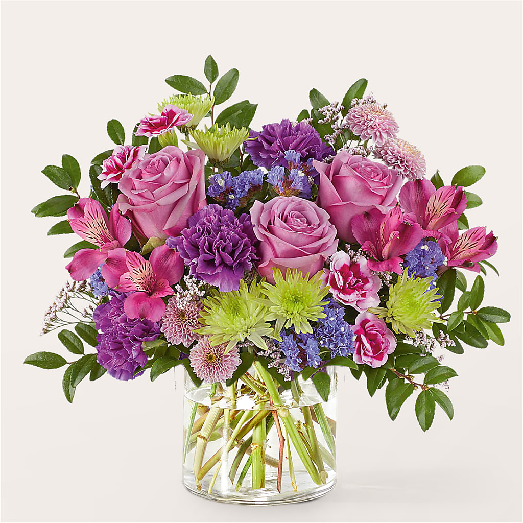 Glass Half Full Bouquet –  Halstead Floral At The Plaza, Halstead KS