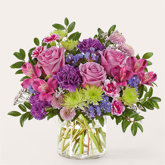 Glass Half Full Bouquet –  Halstead Floral At The Plaza, Halstead KS