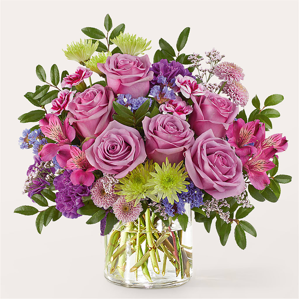 Glass Half Full Bouquet –  Halstead Floral At The Plaza, Halstead KS