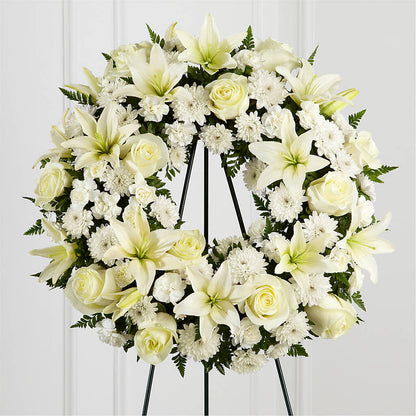 Treasured Tribute Wreath –  Halstead Floral At The Plaza, Halstead KS