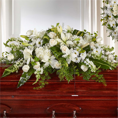 Abundance Casket Spray –  Halstead Floral At The Plaza, Halstead KS