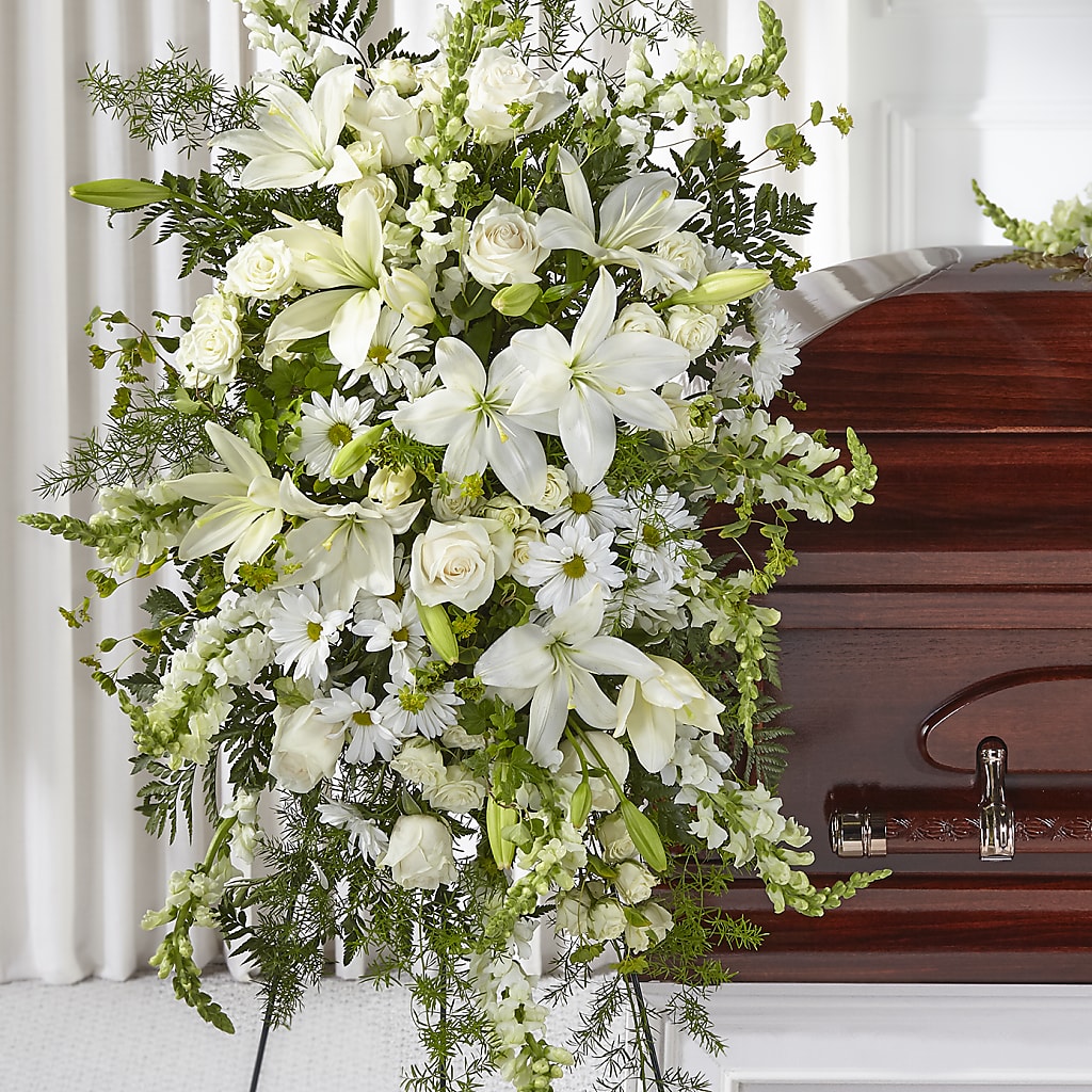 Loving Thoughts Standing Spray –  Halstead Floral At The Plaza, Halstead KS