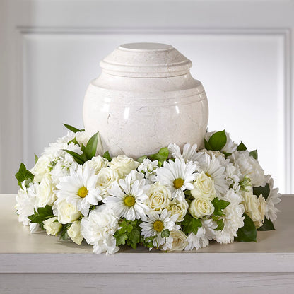Ivory Gardens Cremation Adornment –  Halstead Floral At The Plaza, Halstead KS