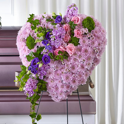 Treasured Love Standing Heart –  Halstead Floral At The Plaza, Halstead KS