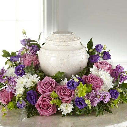 Blooming Sympathy Cremation Adornment –  Halstead Floral At The Plaza, Halstead KS