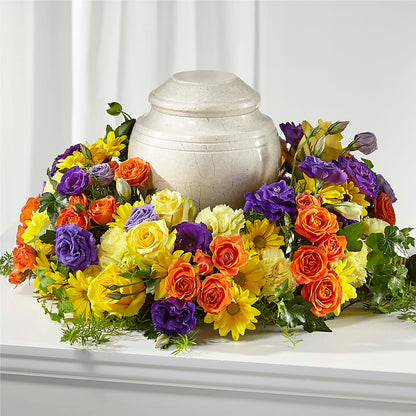 Blossoms of Remembrance Cremation Adornment –  Halstead Floral At The Plaza, Halstead KS