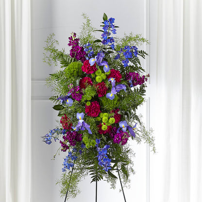 Heavenly Skies Standing Spray –  Halstead Floral At The Plaza, Halstead KS