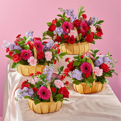 Pink Picnic Basket –  Halstead Floral At The Plaza, Halstead KS