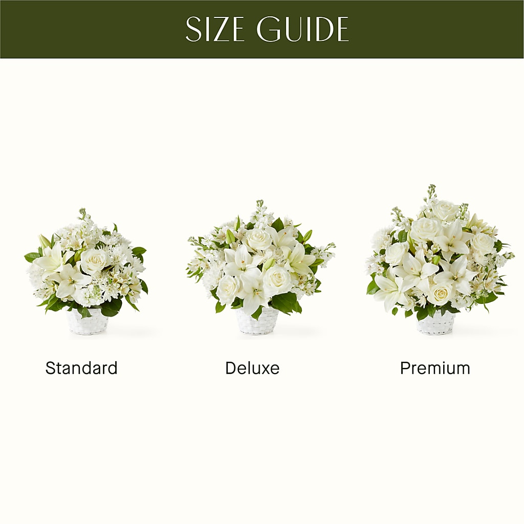 Peaceful Reflections Arrangement –  Halstead Floral At The Plaza, Halstead KS