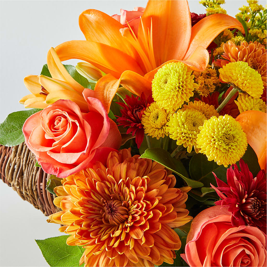 Bouquet of Blessings Cornucopia –  Halstead Floral At The Plaza, Halstead KS