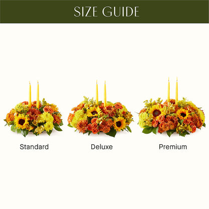 Autumn Harmony Centerpiece –  Halstead Floral At The Plaza, Halstead KS