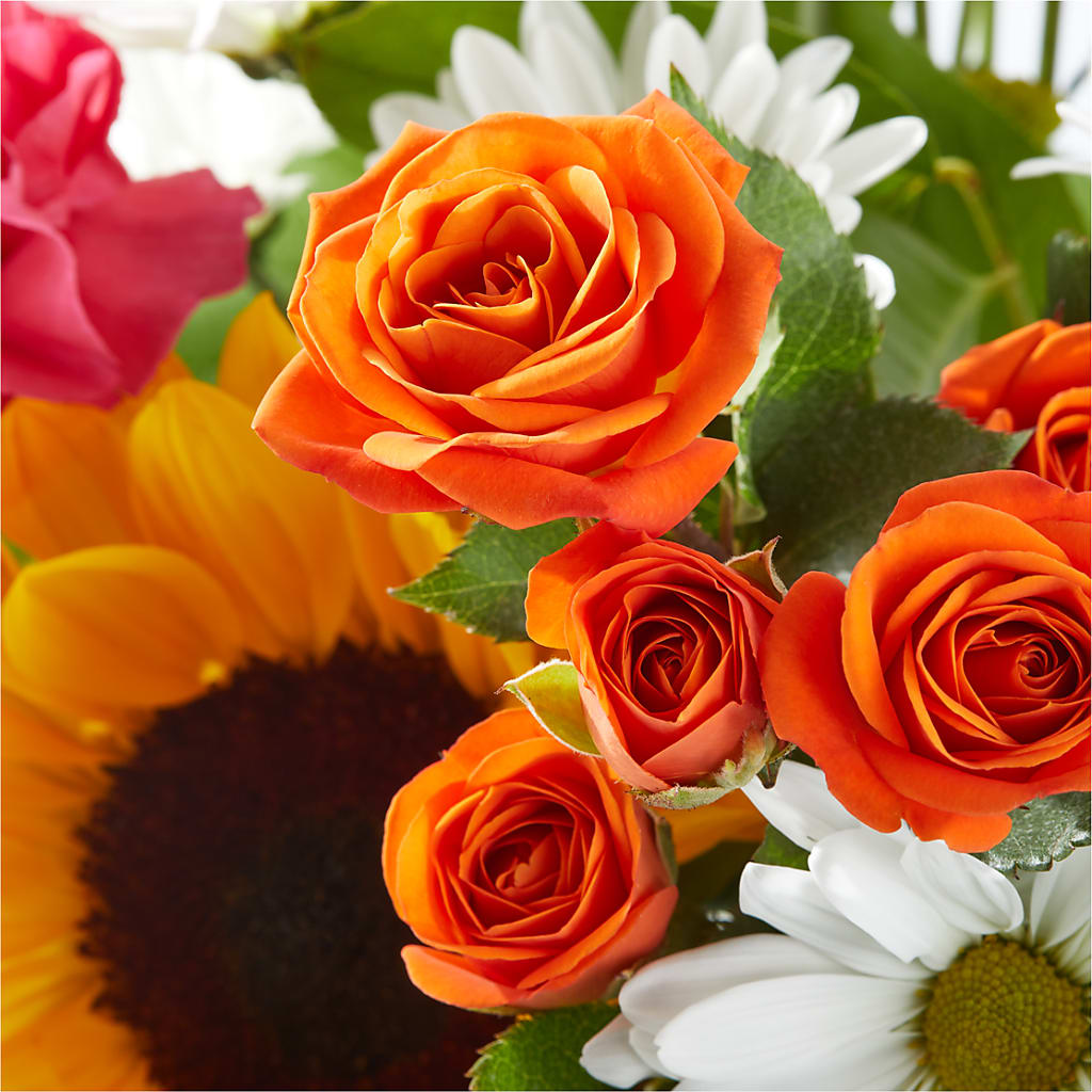 Sun-drenched Blooms Bouquet –  Halstead Floral At The Plaza, Halstead KS