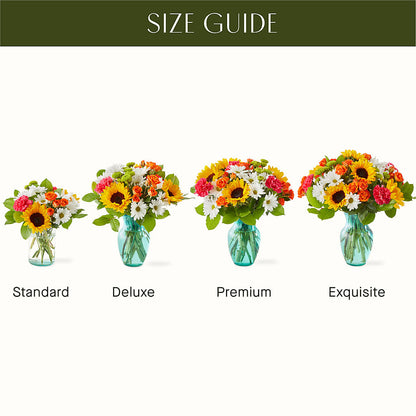 Sun-drenched Blooms Bouquet –  Halstead Floral At The Plaza, Halstead KS