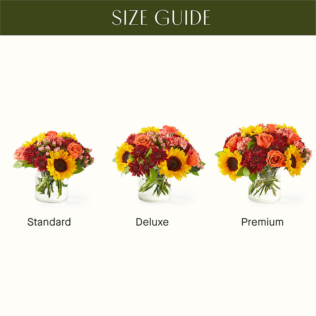 September Sunset Bouquet –  Halstead Floral At The Plaza, Halstead KS