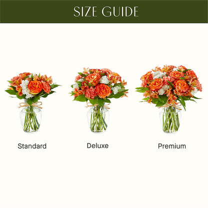 Apricot Glow Bouquet –  Halstead Floral At The Plaza, Halstead KS