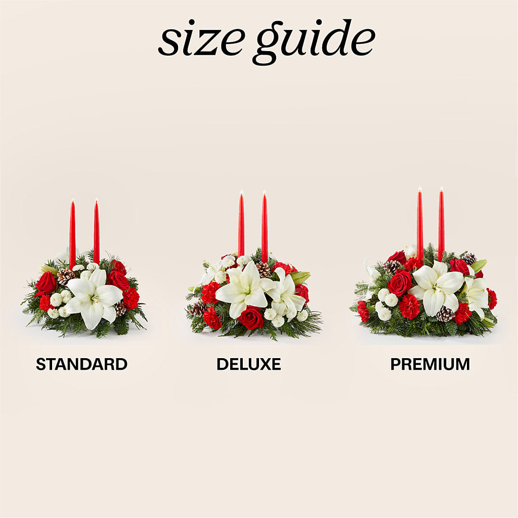 Seasonal Festivities Centerpiece –  Halstead Floral At The Plaza, Halstead KS