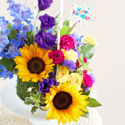 Star of the Day Floral Cake –  Halstead Floral At The Plaza, Halstead KS