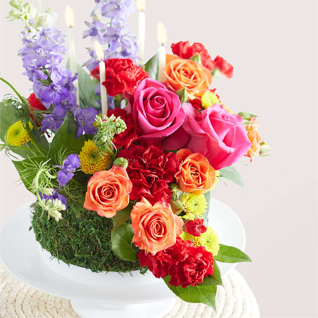 Best Year Yet Floral Cake –  Halstead Floral At The Plaza, Halstead KS