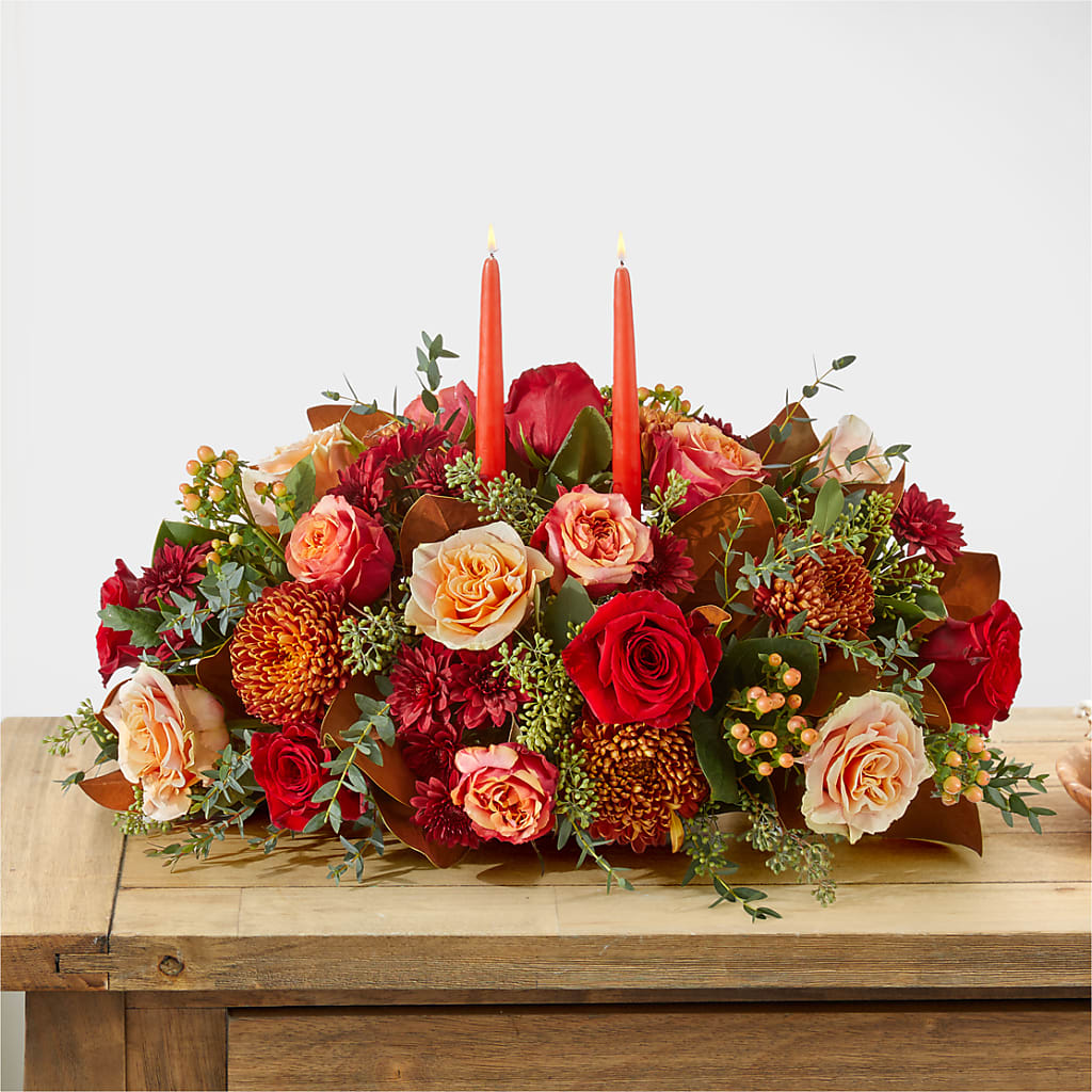 Gather Near Centerpiece –  Halstead Floral At The Plaza, Halstead KS