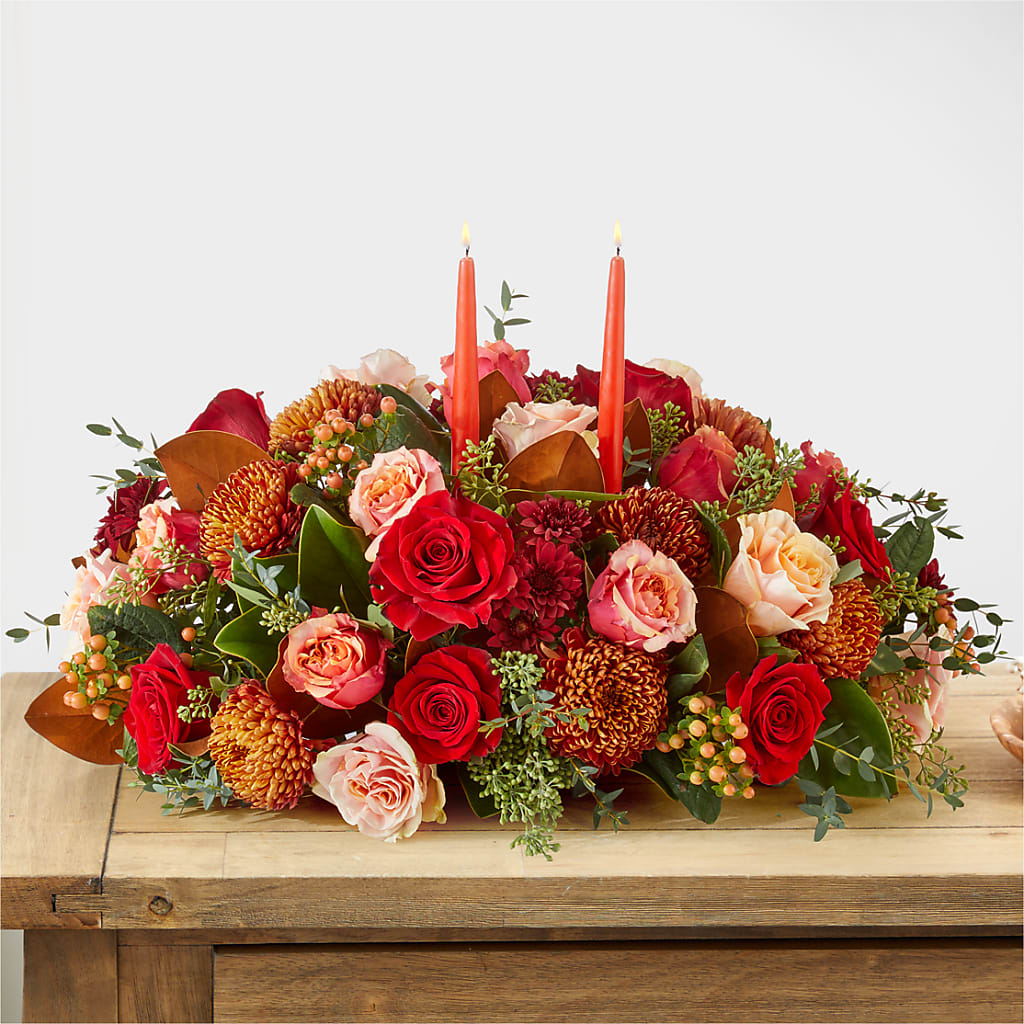 Gather Near Centerpiece –  Halstead Floral At The Plaza, Halstead KS
