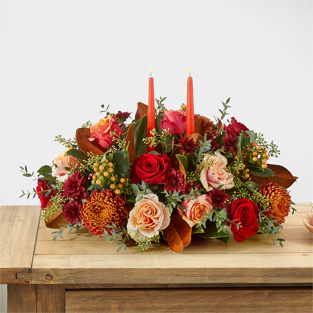 Gather Near Centerpiece –  Halstead Floral At The Plaza, Halstead KS