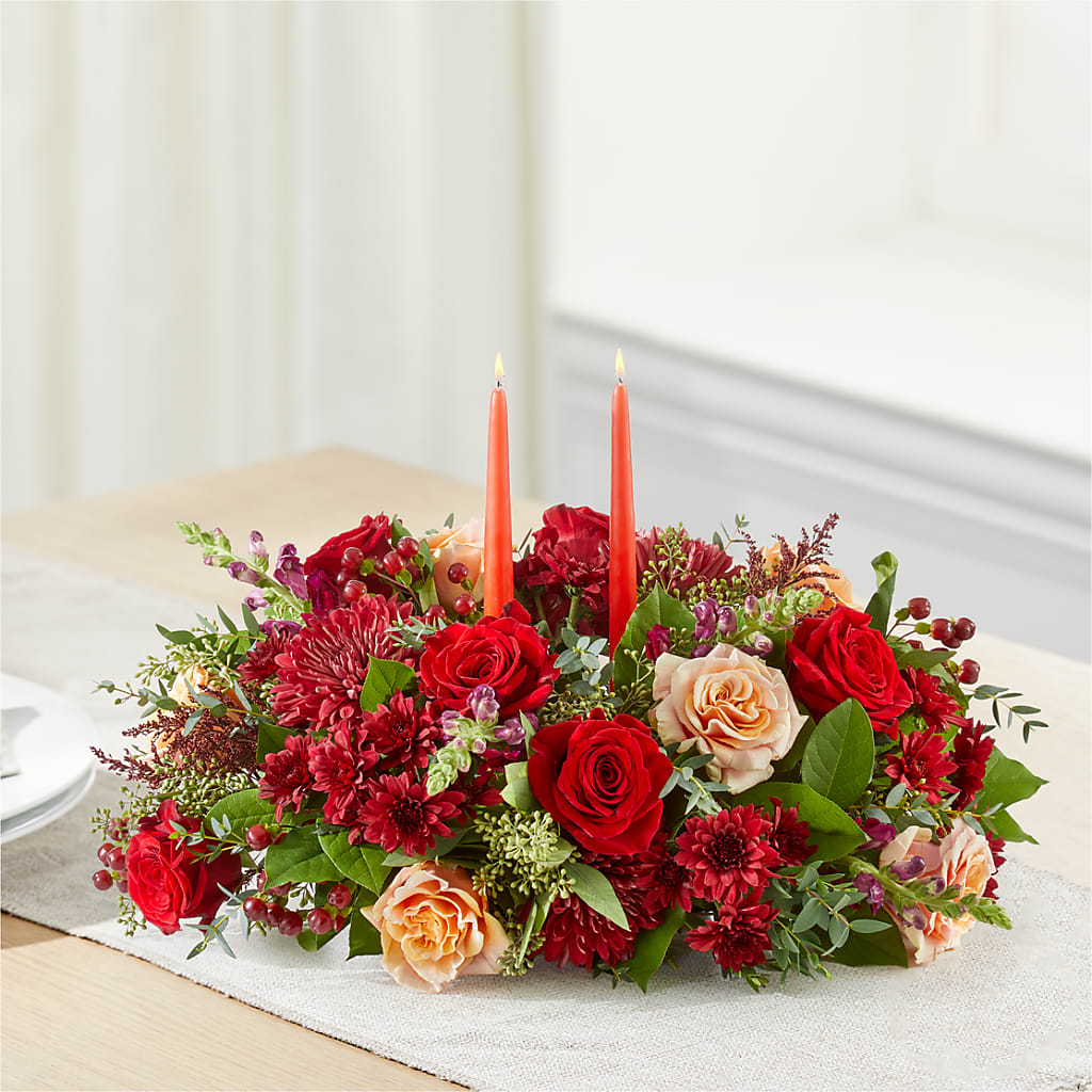 Most Thankful Centerpiece –  Halstead Floral At The Plaza, Halstead KS