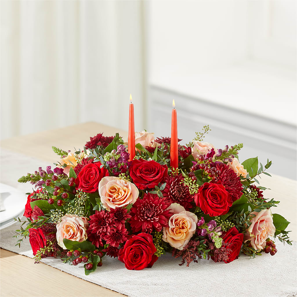 Most Thankful Centerpiece –  Halstead Floral At The Plaza, Halstead KS