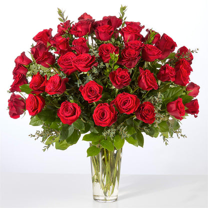 Forever Yours Fifty Stem Red Rose Bouquet –  Halstead Floral At The Plaza, Halstead KS